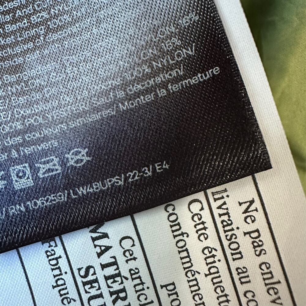 LULULEMON Non-Stop Bomber Jacket Green Foliage Insulated Reversible - Picture 15 of 16